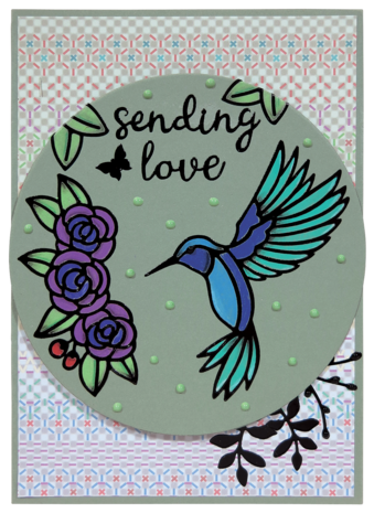 JEJE Produkt Krazy Kreations Stickers Garden (5pcs) (6.2313) (DISCONTINUED)