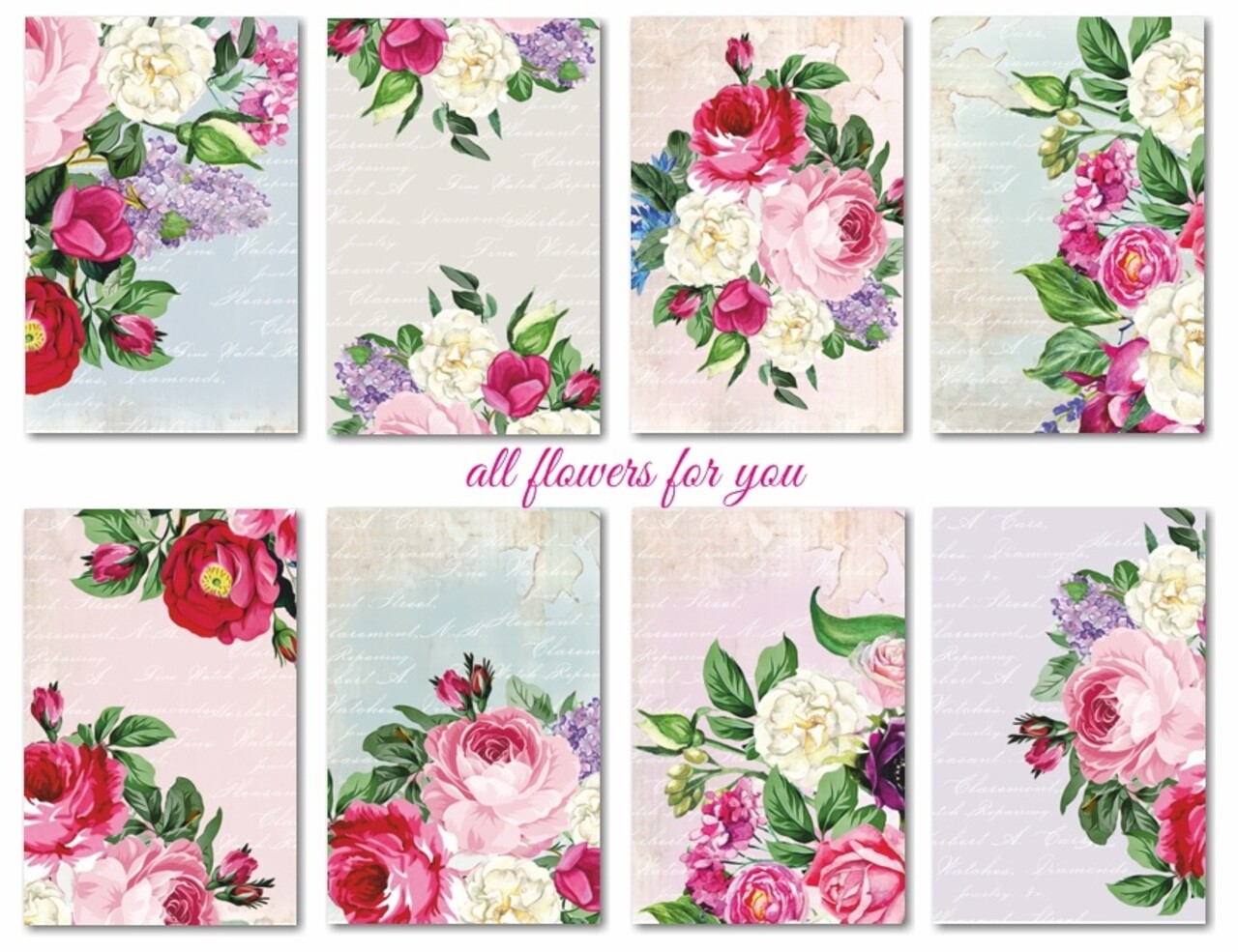 Decorer All Flowers for You Mini Paper Pack (DECOR-M146) (OUTLET) Decorer All Flowers for You Mini Paper Pack (DECOR-M146) (OUTLET)