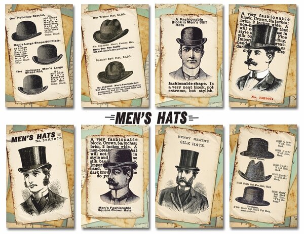 Decorer Men’s Hats Mini Paper Pack (DECOR-M143) (OUTLET) Decorer Men’s Hats Mini Paper Pack (DECOR-M143) (OUTLET)