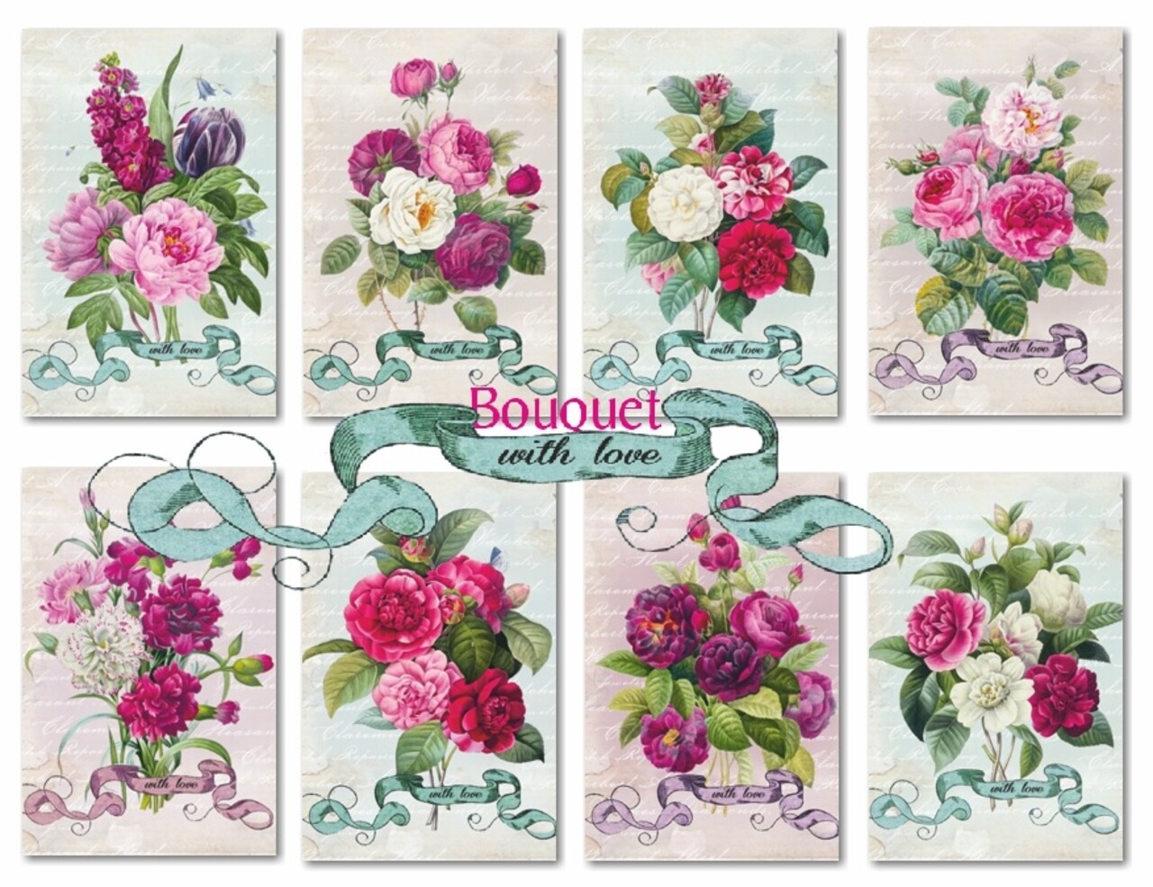 Decorer Bouquet Mini Paper Pack (DECOR-M139) (OUTLET) Decorer Bouquet Mini Paper Pack (DECOR-M139) (OUTLET)