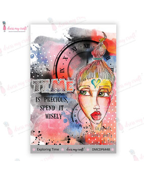Dress My Craft Transfer Me Mini Exploring Time (DMCDP6448) (OUTLET)