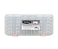 Plastic Storage Box w/ 28 Compartments - Jars (SS105) Plastic Storage Box w/ 28 Compartments - Jars (SS105)