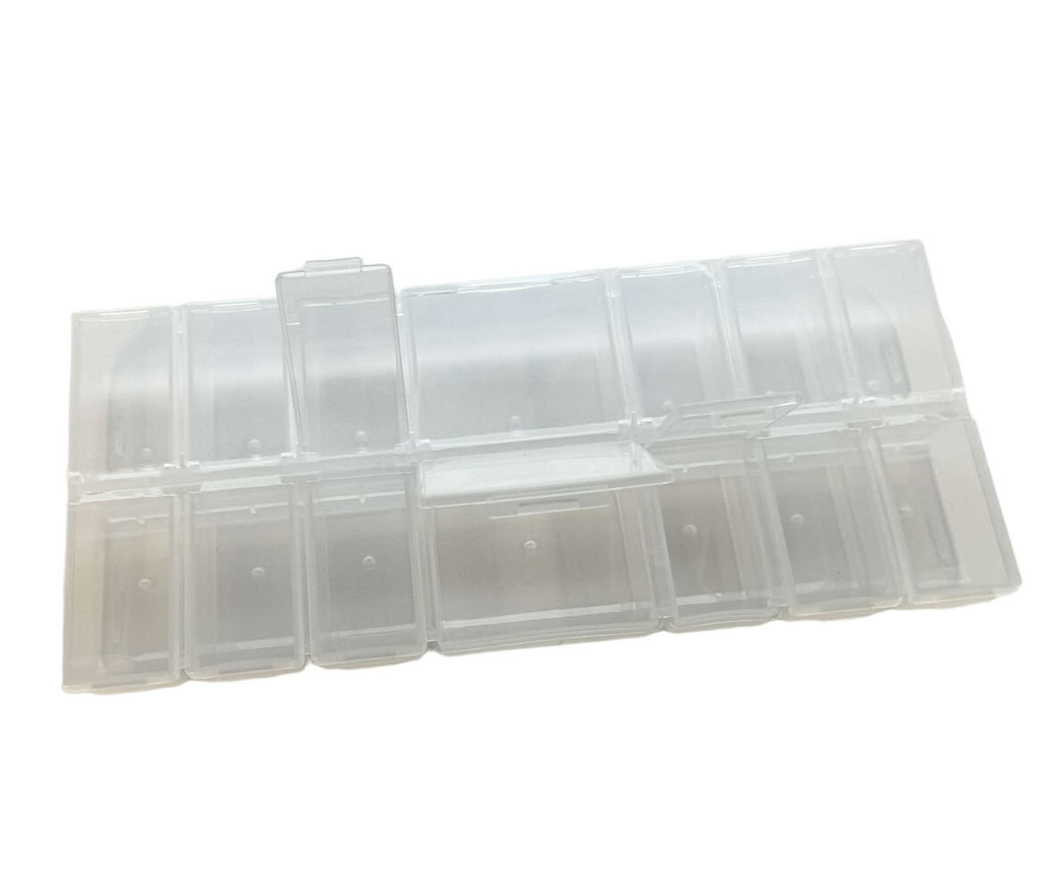 HobbyGros Storage Plastic Storage Box w/ 14 Compartments (SS103) HobbyGros Storage Plastic Storage Box w/ 14 Compartments (SS103)