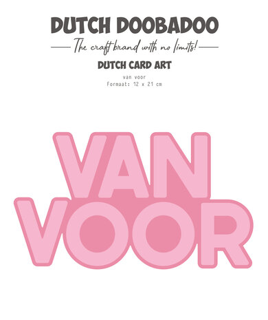 Dutch Doobadoo Dutch Card Art A5 Van Voor (470.784.297) (OUTLET) Dutch Doobadoo Dutch Card Art A5 Van Voor (470.784.297) (OUTLET)