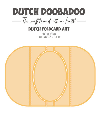 Dutch Doobadoo Dutch Card Art A4 Pop-Up Oval (470.784.300) (OUTLET)