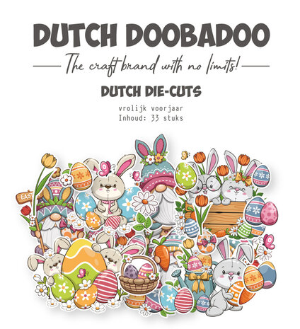 Dutch Doobadoo Die-Cuts A7 Vrolijk Voorjaar (33pcs) (474.007.031) (OUTLET) Dutch Doobadoo Die-Cuts A7 Vrolijk Voorjaar (33pcs) (474.007.031) (OUTLET)