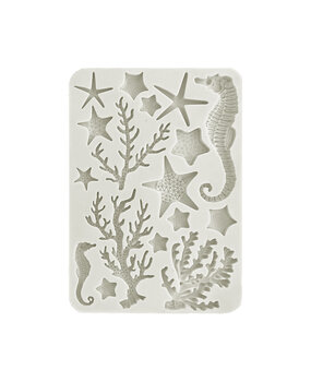 Stamperia Sea Land Silicon Mould A5 Corals (KACMA525)