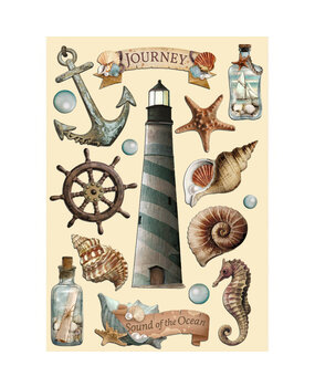 Stamperia Sea Land Colored Wooden Shape A5 (KLSP157) (DISCONTINUED) Stamperia Sea Land Colored Wooden Shape A5 (KLSP157) (DISCONTINUED)