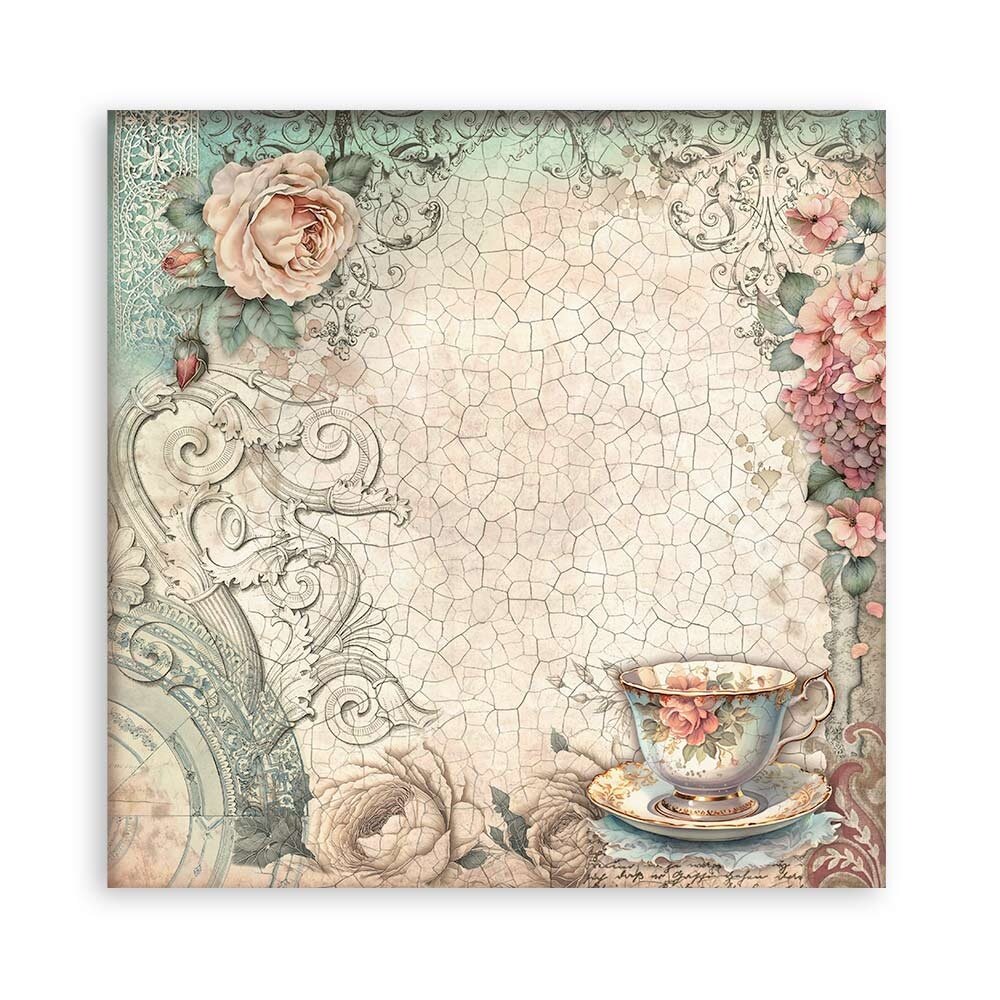 Stamperia Brocante Antiques 8x8 Inch Paper Pack (Single Face) (SBBSXB02)