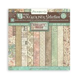 Stamperia Brocante Antiques Maxi Background 12x12 Inch Paper Pack (SBBL151) (DISCONTINUED)