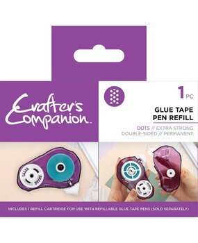 Crafter's Companion Glue Tape Pen Refill Dots (CC-ADH-REFILL-DOT) (DISCONTINUED) Crafter's Companion Glue Tape Pen Refill Dots (CC-ADH-REFILL-DOT) (DISCONTINUED)