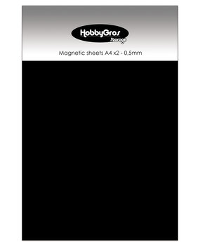HobbyGros Storage Magnetic Sheets A4 0.5mm (2pcs) (SS114)