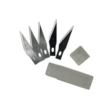 HobbyGros Storage Hobby Knife Blades (5pcs) (HGT007)