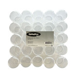 HobbyGros Storage Cups with Lids (25pcs) (SS118)