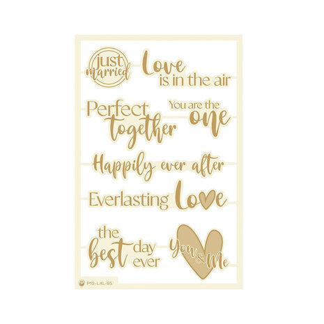 P13 Love and Lace Light Chipboard Embellishments 06 Deco Base Shaker ENG (P13-LAL-55) (OUTLET) P13 Love and Lace Light Chipboard Embellishments 06 Deco Base Shaker ENG (P13-LAL-55) (OUTLET)