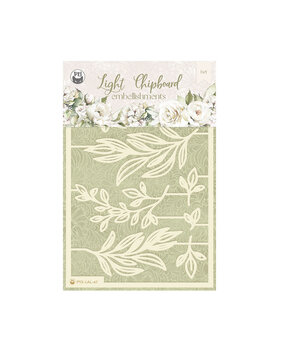 P13 Love and Lace Light Chipboard Embellishments 04 (8pcs) (P13-LAL-47) (OUTLET)