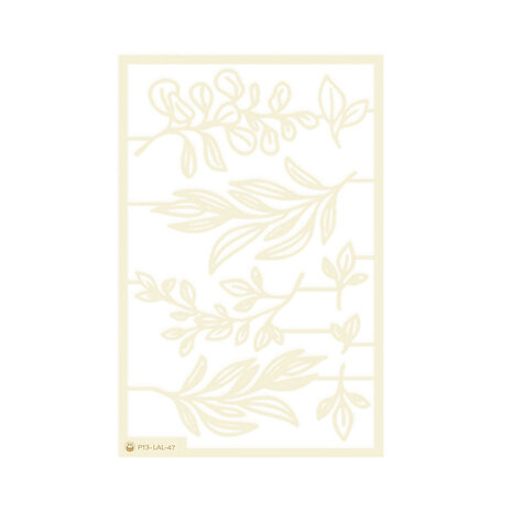 P13 Love and Lace Light Chipboard Embellishments 04 (8pcs) (P13-LAL-47) (OUTLET) P13 Love and Lace Light Chipboard Embellishments 04 (8pcs) (P13-LAL-47) (OUTLET)