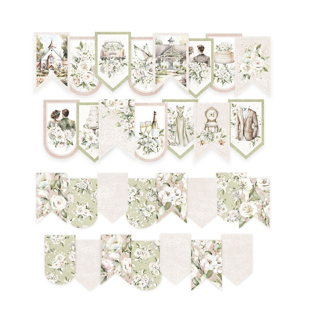 P13 Love and Lace Paper Die-Cut Garland (15pcs) (P13-LAL-32) (OUTLET) P13 Love and Lace Paper Die-Cut Garland (15pcs) (P13-LAL-32) (OUTLET)