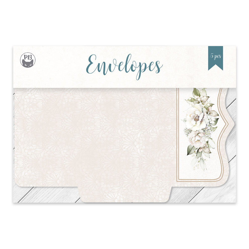 P13 Love and Lace Envelopes Mini (5pcs) (P13-LAL-39) (OUTLET)