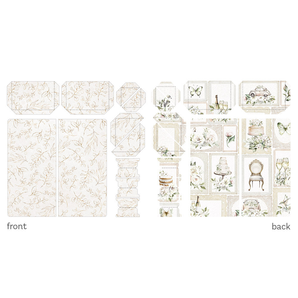 P13 Love and Lace Travel Journal Paper Elements (33pcs) (P13-LAL-40) (OUTLET) P13 Love and Lace Travel Journal Paper Elements (33pcs) (P13-LAL-40) (OUTLET)