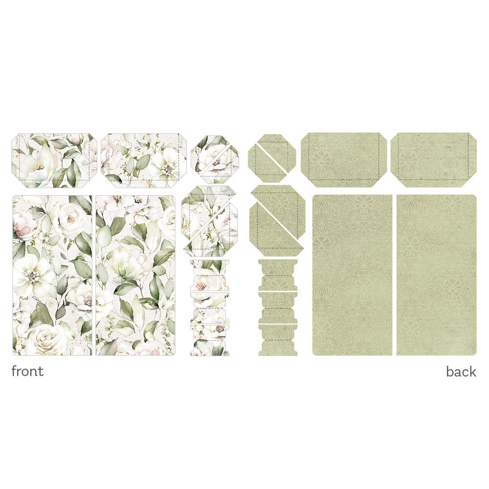 P13 Love and Lace Travel Journal Paper Elements (33pcs) (P13-LAL-40) (OUTLET) P13 Love and Lace Travel Journal Paper Elements (33pcs) (P13-LAL-40) (OUTLET)