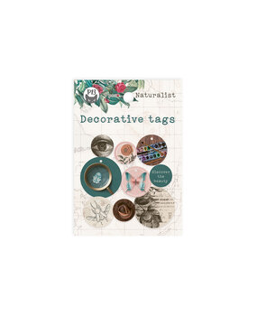 P13 Naturalist Decorative Tags 01 (9pcs) (P13-NAT-21) (OUTLET)