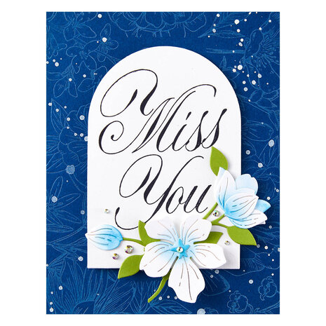 Spellbinders Copperplate Miss You Press Plate (BP-102) (DISCONTINUED) Spellbinders Copperplate Miss You Press Plate (BP-102) (DISCONTINUED)