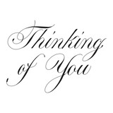 Spellbinders Copperplate Thinking of You Press Plate (BP-101) (DISCONTINUED) Spellbinders Copperplate Thinking of You Press Plate (BP-101) (DISCONTINUED)