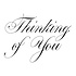 Copperplate Thinking of You Press Plate (BP-101) (DISCONTINUED) Copperplate Thinking of You Press Plate (BP-101) (DISCONTINUED)
