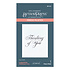 Copperplate Thinking of You Press Plate (BP-101) (DISCONTINUED)