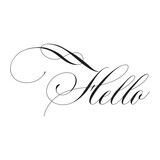 Spellbinders Copperplate Hello Press Plate (BP-100) (DISCONTINUED) Spellbinders Copperplate Hello Press Plate (BP-100) (DISCONTINUED)