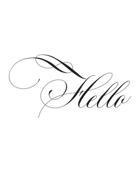 Spellbinders Copperplate Hello Press Plate (BP-100) (DISCONTINUED) Spellbinders Copperplate Hello Press Plate (BP-100) (DISCONTINUED)