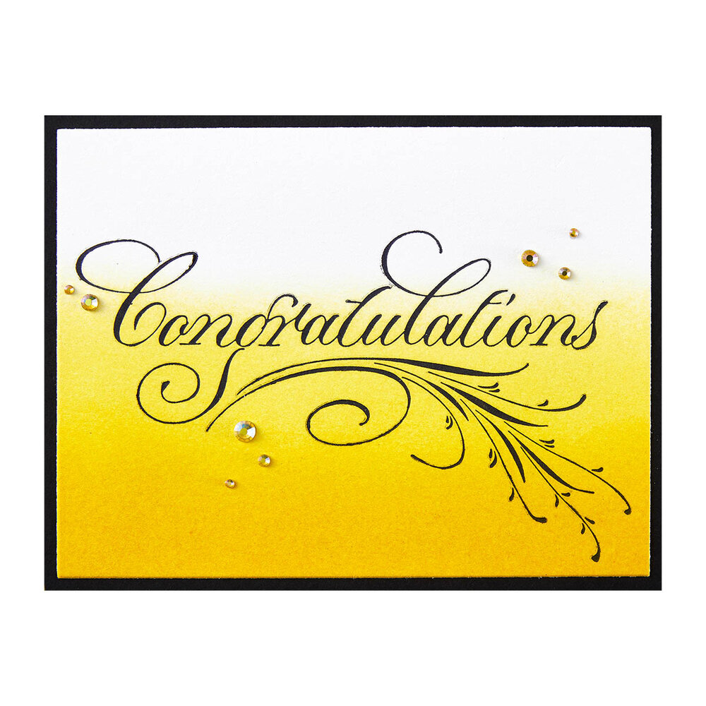 Spellbinders Copperplate Congratulations Press Plate (BP-099) (DISCONTINUED) Spellbinders Copperplate Congratulations Press Plate (BP-099) (DISCONTINUED)