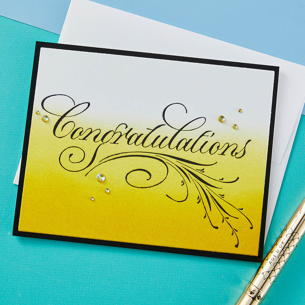 Spellbinders Copperplate Congratulations Press Plate (BP-099) (DISCONTINUED) Spellbinders Copperplate Congratulations Press Plate (BP-099) (DISCONTINUED)