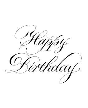 Spellbinders Copperplate Happy Birthday Press Plate (BP-098) Spellbinders Copperplate Happy Birthday Press Plate (BP-098)