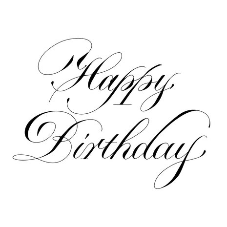 Spellbinders Copperplate Happy Birthday Press Plate (BP-098) (DISCONTINUED) Spellbinders Copperplate Happy Birthday Press Plate (BP-098) (DISCONTINUED)