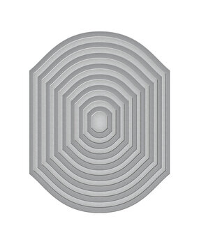 Spellbinders Mirrored Arch Labels Etched Dies (S5-613)