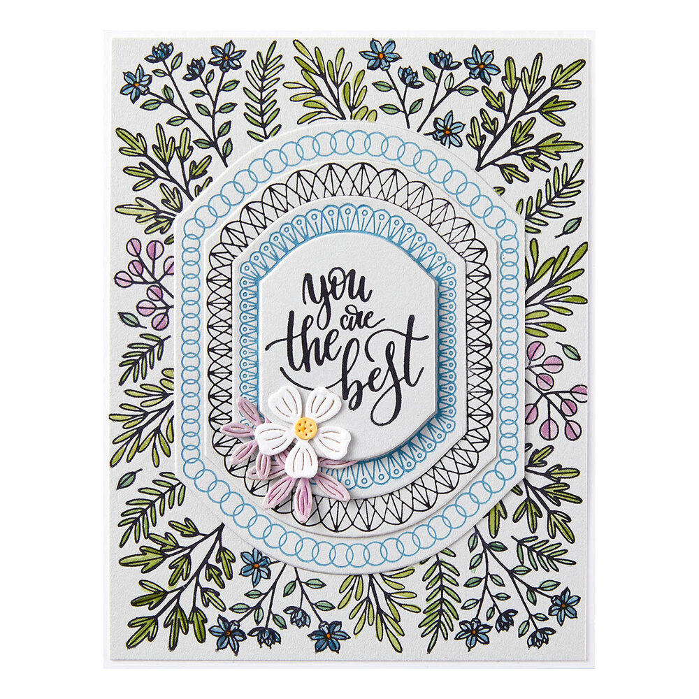 Spellbinders Mirrored Arch Nested Sprigs Press Plate (BP-112) (OUTLET) Spellbinders Mirrored Arch Nested Sprigs Press Plate (BP-112) (OUTLET)