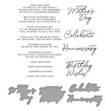 Spellbinders Let's Celebrate Sentiments Press Plate & Die Set (BP-123) (OUTLET) Spellbinders Let's Celebrate Sentiments Press Plate & Die Set (BP-123) (OUTLET)