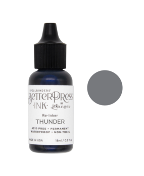 Spellbinders BetterPress Ink Reinker Thunder (BPI-033) (DISCONTINUED) Spellbinders BetterPress Ink Reinker Thunder (BPI-033) (DISCONTINUED)