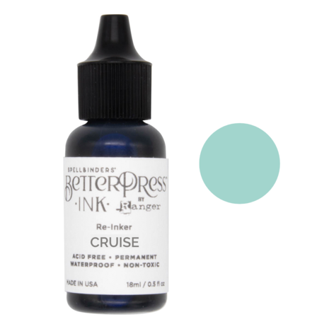 Spellbinders BetterPress Ink Reinker Cruise (BPI-032) (DISCONTINUED) Spellbinders BetterPress Ink Reinker Cruise (BPI-032) (DISCONTINUED)