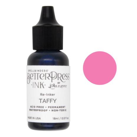 Spellbinders BetterPress Ink Reinker Taffy (BPI-031) (DISCONTINUED) Spellbinders BetterPress Ink Reinker Taffy (BPI-031) (DISCONTINUED)