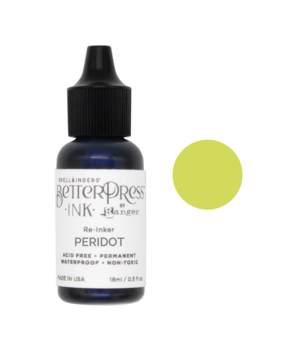 Spellbinders BetterPress Ink Reinker Peridot (BPI-026) (DISCONTINUED) Spellbinders BetterPress Ink Reinker Peridot (BPI-026) (DISCONTINUED)