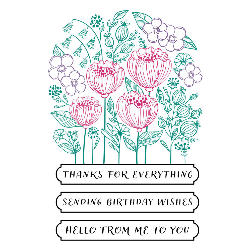 Spellbinders Blooming Garden Press Plates (BPR-002) (OUTLET) Spellbinders Blooming Garden Press Plates (BPR-002) (OUTLET)