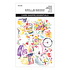 Dancin' Watercolor Celebrations Printed Die Cuts (SCS-329) (OUTLET) Dancin' Watercolor Celebrations Printed Die Cuts (SCS-329) (OUTLET)