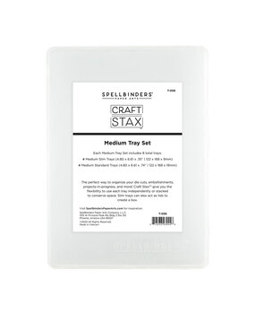 Spellbinders Craft Stax Medium Tray Set (T-056)