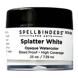 Spellbinders Splatter White Opaque Watercolor 0.25 oz (SCS-328)