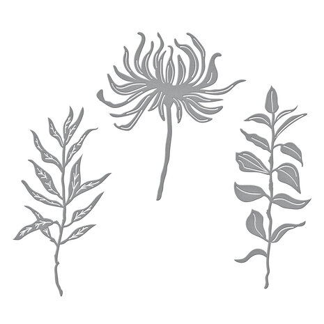 Spellbinders Everyday Foliage Etched Dies (S4-1339)