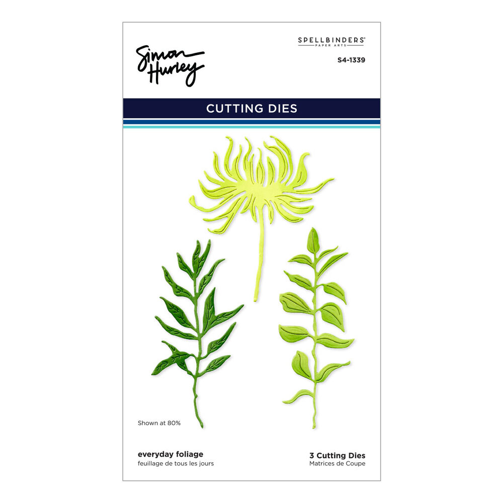 Spellbinders Everyday Foliage Etched Dies (S4-1339)