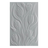 Spellbinders Twirling Tulips 3D Embossing Folder (E3D-081)
